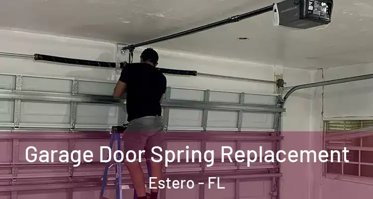  Garage Door Spring Replacement Estero - FL
