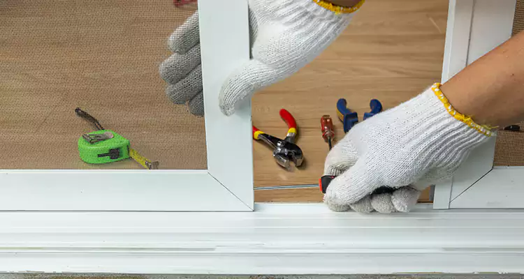Sliding Glass Door Off Rails Repair in Estero, FL
