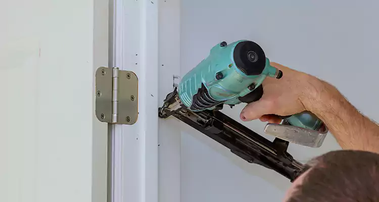 Bathroom Stall Door Hinge Repair in Estero, FL