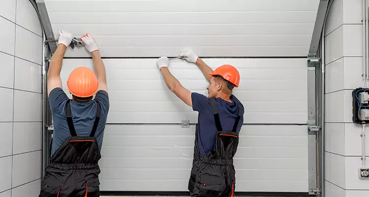 Garage Door Bottom Panel Repair in Estero, FL