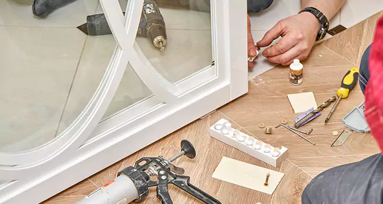 Interior Patio Door Casing Repair in Estero, FL