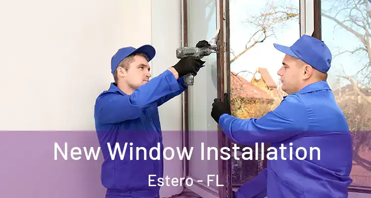  New Window Installation Estero - FL