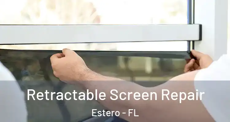  Retractable Screen Repair Estero - FL