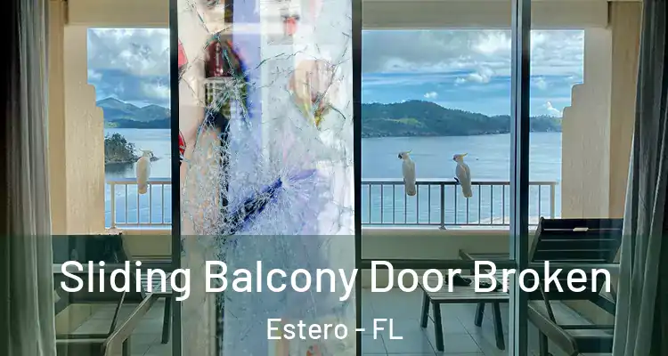  Sliding Balcony Door Broken Estero - FL